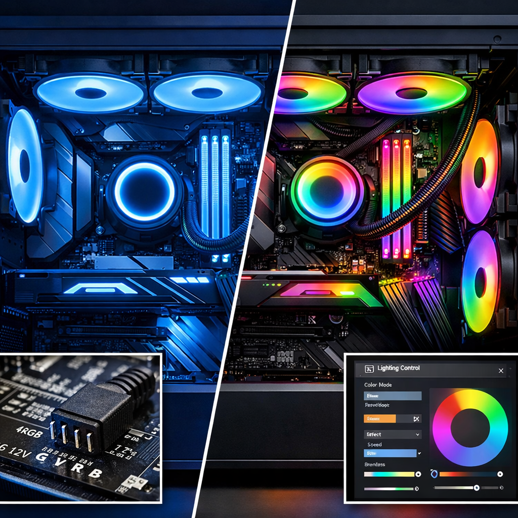 ARGB vs RGB for Gaming PCs: Which Lighting Ecosystem Fits You?