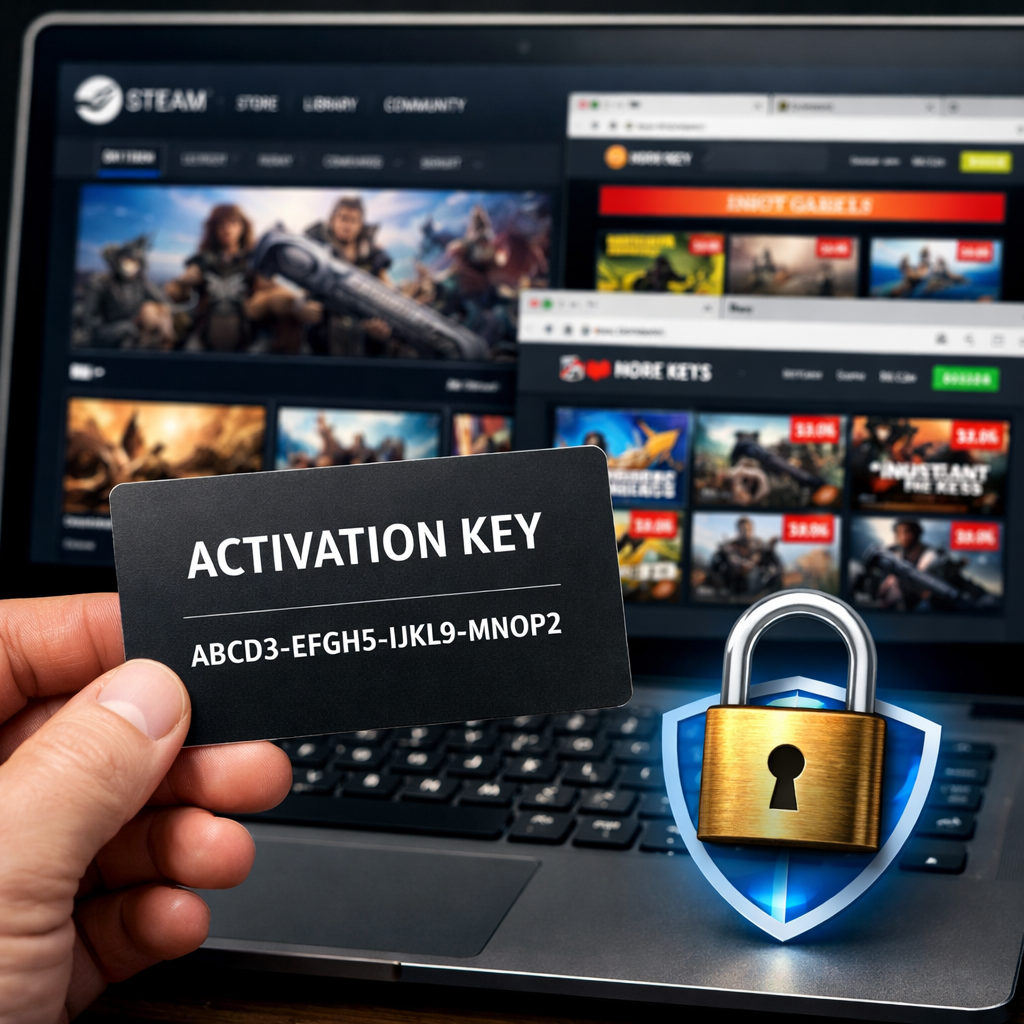 Avoid Scams: Trusted Stores for Instant Steam and PC Keys