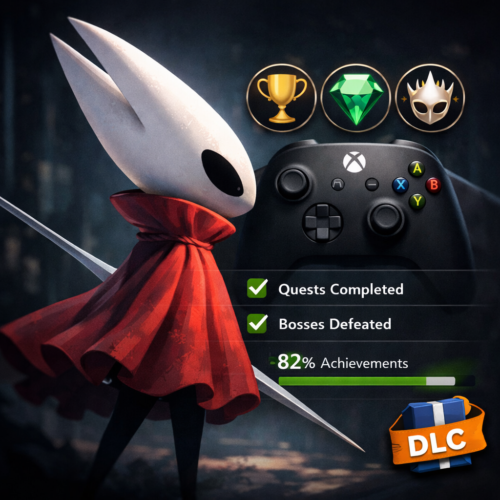 Before You Preorder on Xbox: Silksong Achievements and DLC Facts