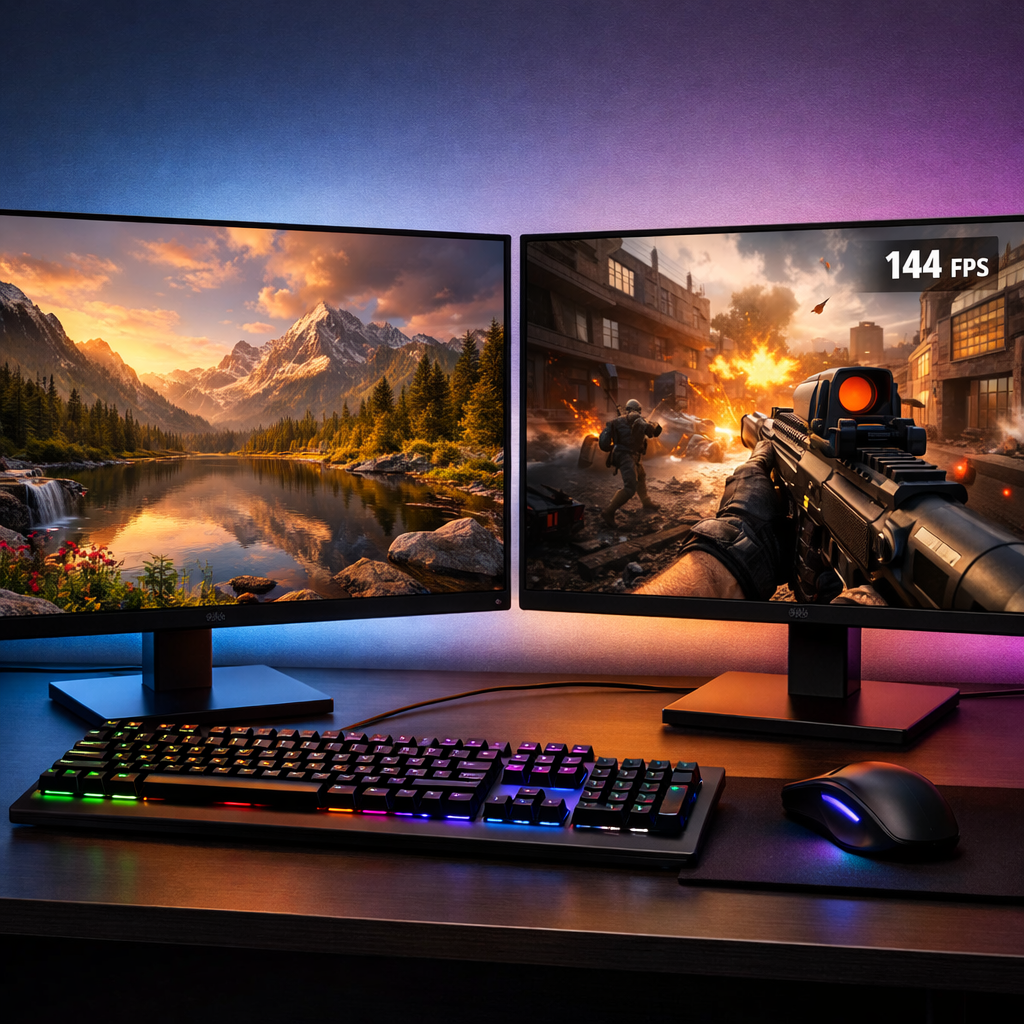 Best 144Hz 4K And 1440p Monitors For Smooth, Crisp Gaming