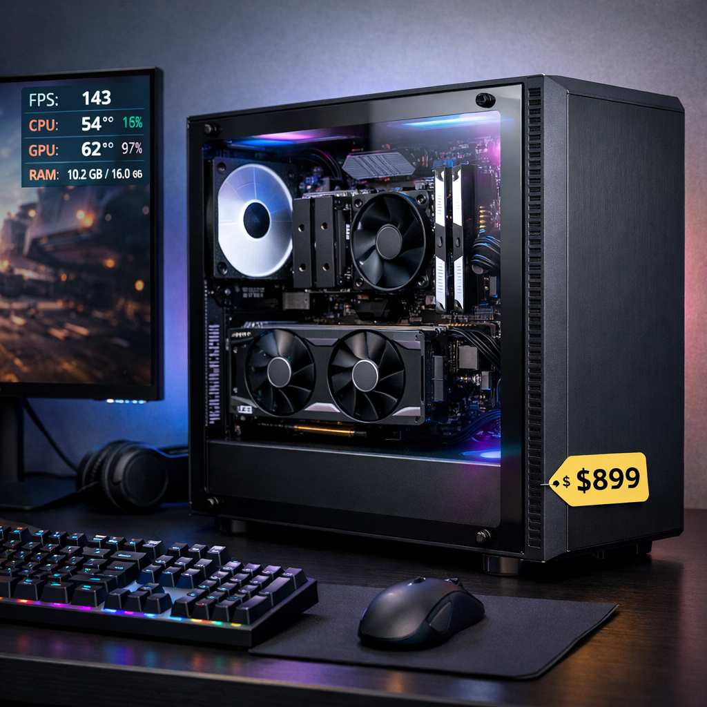 Best Gaming PC for Overall Performance: Balanced Power Without Overspend