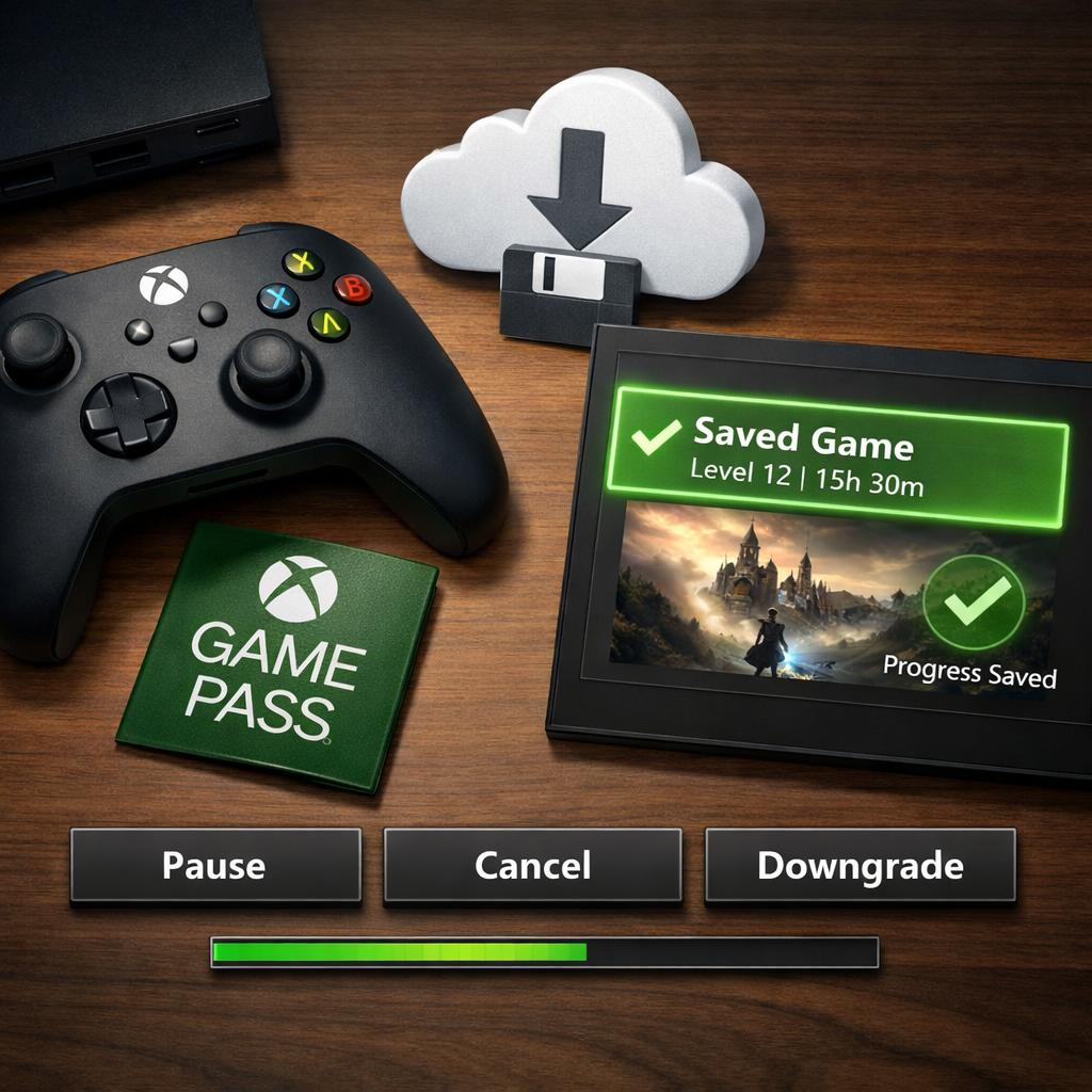Cancel, Pause, or Downgrade Xbox Game Pass? Best Way To Keep Progress