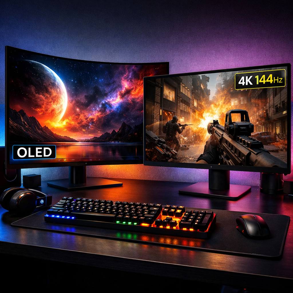 Expert Picks: Top OLED and 4K 144Hz Gaming Monitors