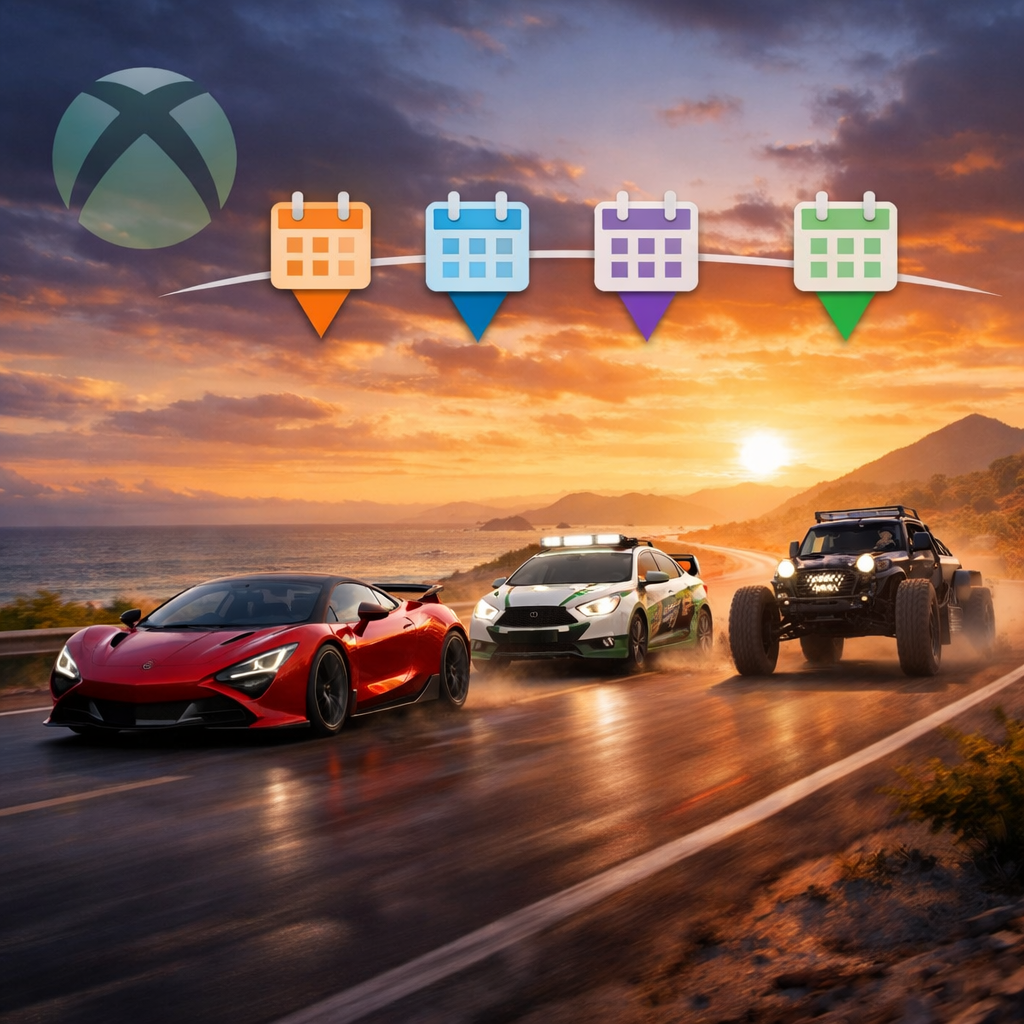 Forza Horizon 5 DLC Roadmap on Xbox: Confirmed Expansions Explained