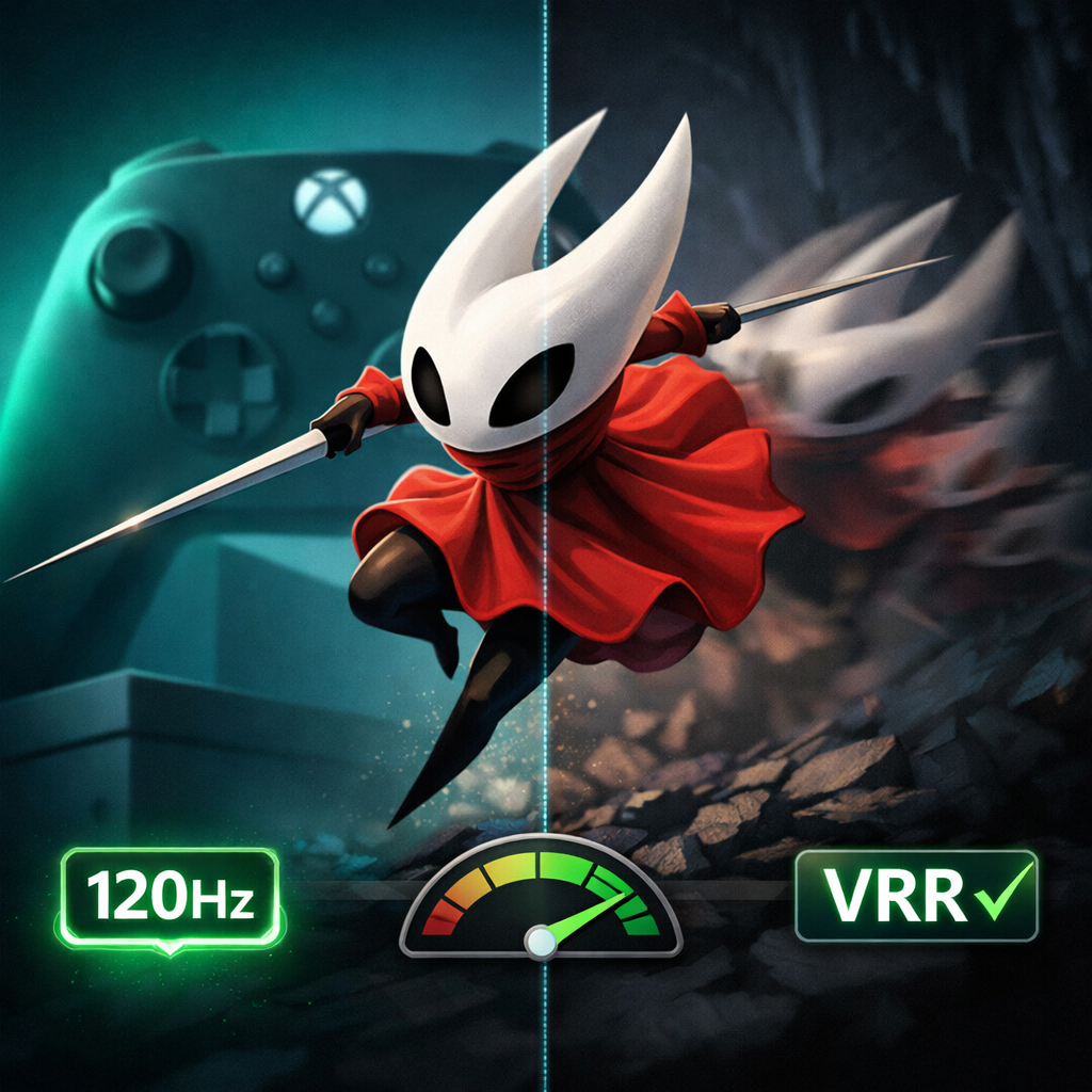 Hollow Knight: Silksong on Xbox: Low-Latency Modes, VRR, 120Hz Explained