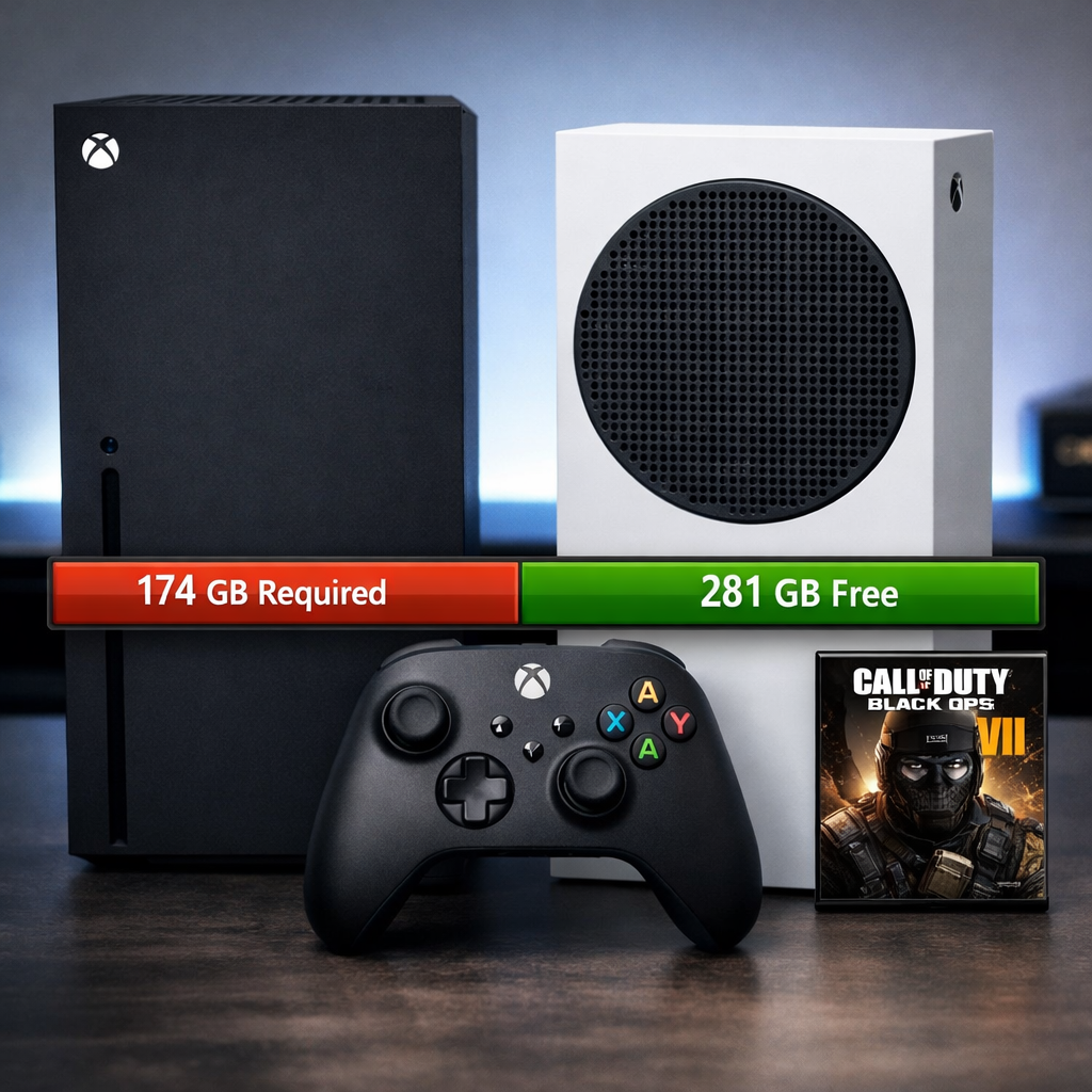 How Much Space Black Ops 7 Needs on Xbox Series X|S