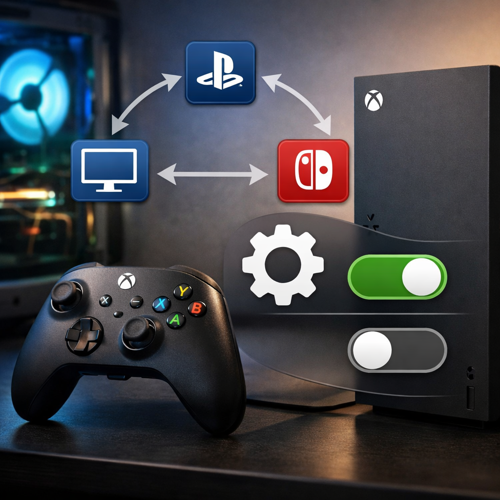 How to Enable and Manage Xbox Cross-Play Settings, Step-by-Step