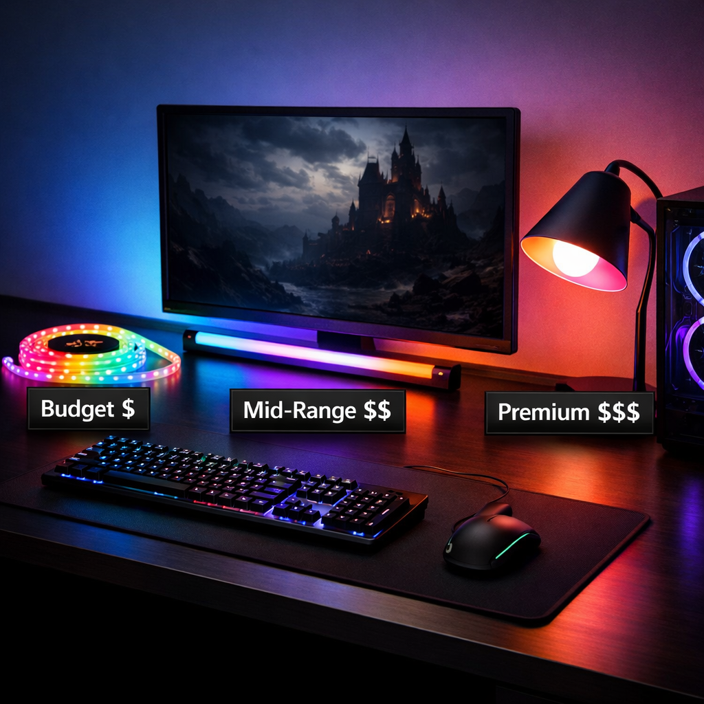 Recommended RGB Lights for Gamers: Budget to Premium, No Regrets