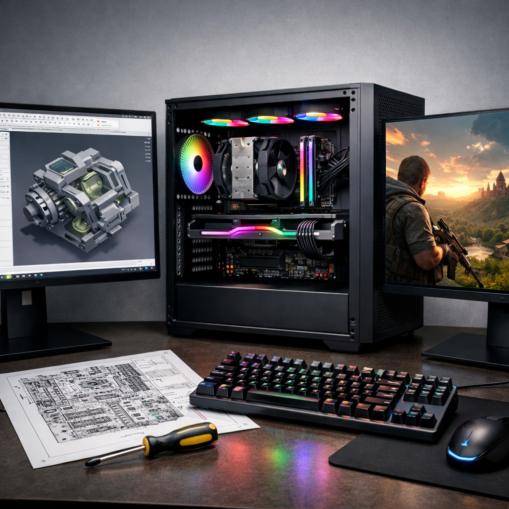 Workstation Meets Gaming: The Ultimate Do‑Everything PC Build Blueprint